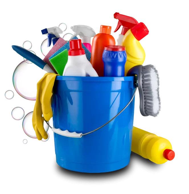 ByTown cleaning ottawa Bucket full of cleaning supply